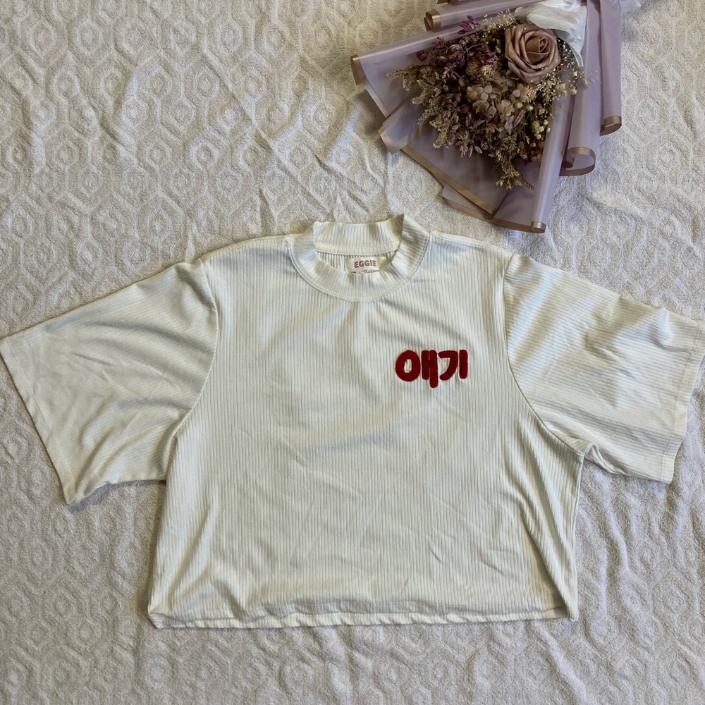 Eggie boxy tee
